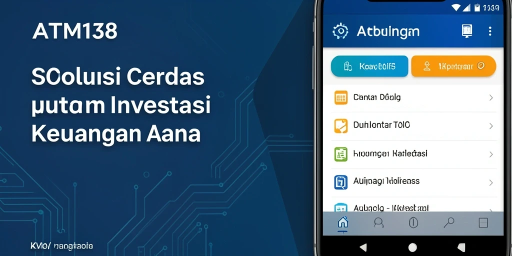 Antarmuka utama ATM138 yang intuitif untuk investasi.