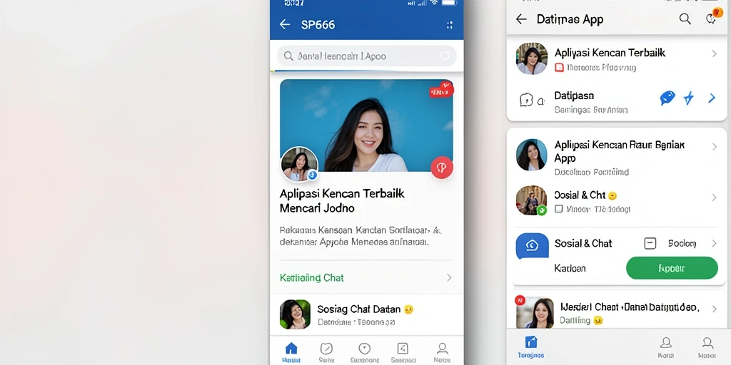 Tampilan antarmuka SP666 yang modern dan intuitif.